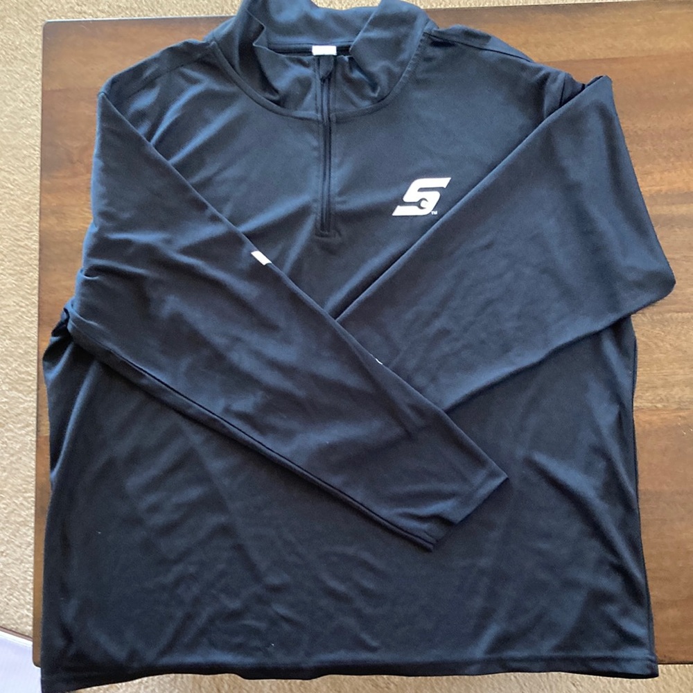 Snap on pull over quarter zip